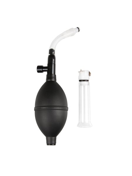 Klitorales Pumpsystem mit abnehmbarem Acrylglaszylinder