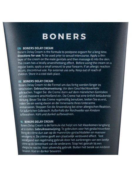 Boners Orgasmevertragende Crème - 100 ml