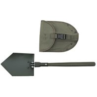 To folding spavins, wooden handle, olive, 2-part, cover...