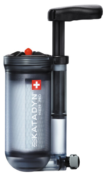 Wasserfilter, Katadyn, Hiker Pro, Schwarz