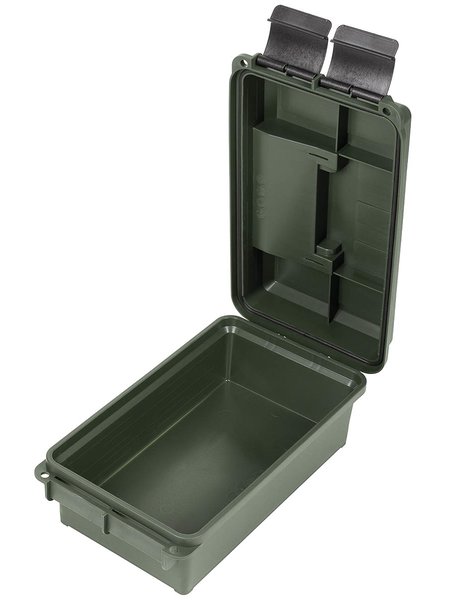 The US ammunition box, plastic, olive