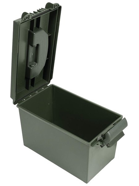 Los EE.UU. el cajón de munición, plástico, caloría. 50 mm, olivas