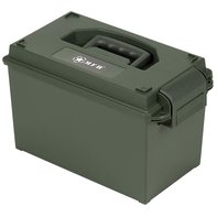 The US ammunition box, plastic, cal. 50 mm, olive
