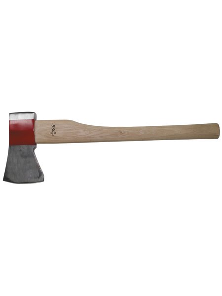 Ax, largely, wooden handle, 2380 g, approx. 59 cm