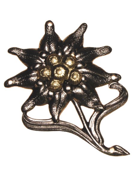 FEDERAL ARMED FORCES mountain infantrymans edelweiss, metal