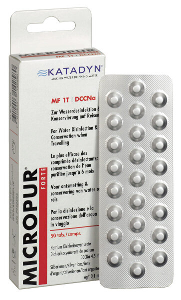 Katadyn Micropur Forte MF 1T  50 Tabletten