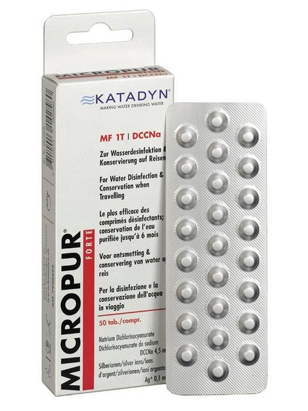 Katadyn Micropur Forte MF 1T T 50 pastillas