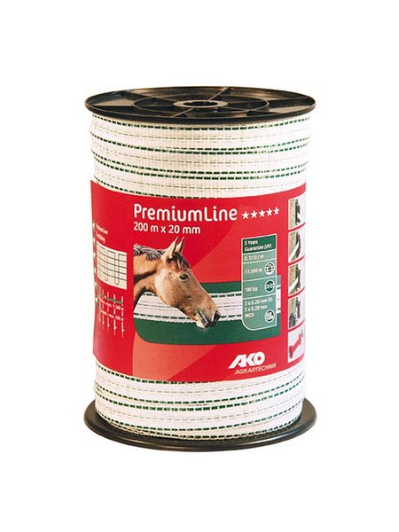 PremiumLine Weidezaunband 200m - 20mm