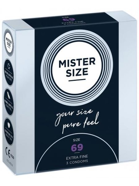 MISTER.SIZE 69 mm Kondome 3 Stück