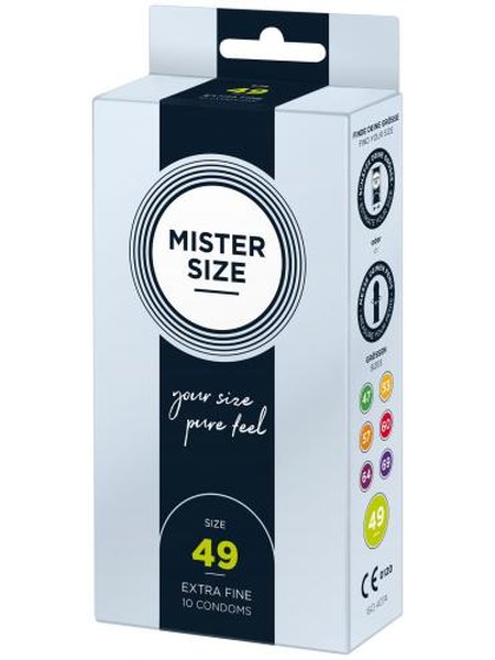 MISTER.SIZE 49 mm Kondome 10 Stück