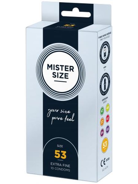 MISTER.SIZE 53 mm Kondome 10 Stück