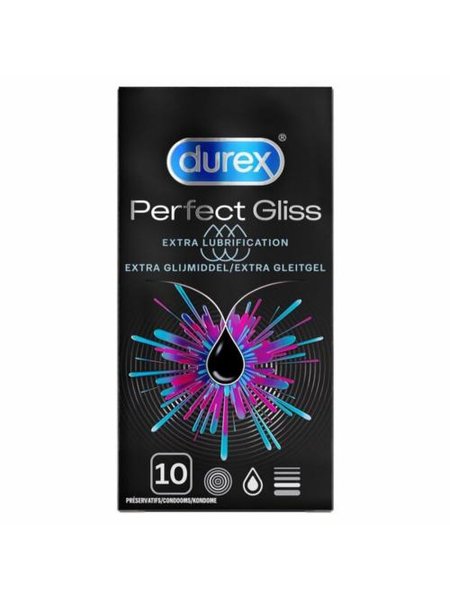 Durex Perfect Gliss-Kondome - 10 Stück
