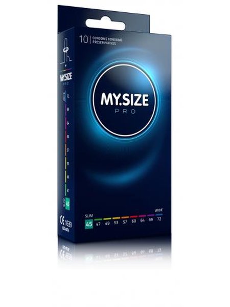 MY.SIZE Pro 45 mm Condooms - 10 stuks