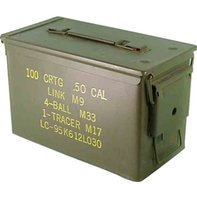 Caja de munición original de EE.UU., tamaño 2