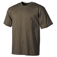 De VS, de helft arme T-shirt, olijfolie, 160 g / m 2