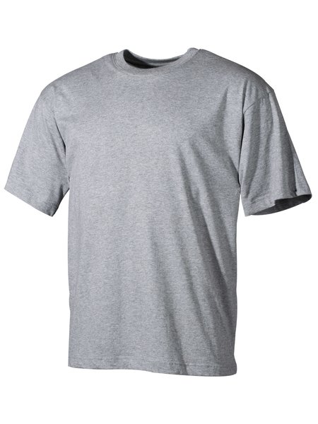 Les Etats-Unis le T-Shirt, demi pauvre, gris, le 160 grammes / m ²