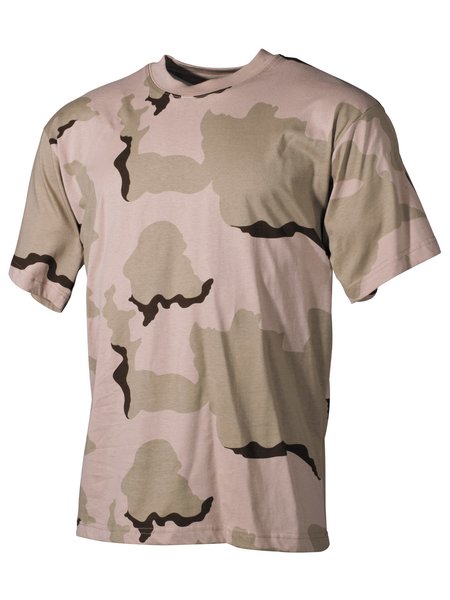 Les Etats-Unis le T-Shirt, demi pauvre, 3 couleurs desert, des 160 grammes / m ²