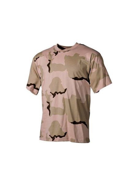 The US T-shirt, half-poor, 3 colours desert, 160 g / m ²