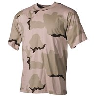 De VS de helft arme T-shirt, 3 kleuren, woestijn, 160 g /...