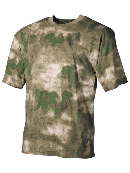 US T-Shirt, halbarm, HDT - camo FG, 170g/m²