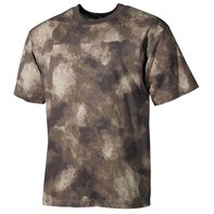 Os EUA a t-shirt, médio pobre, HDT - camo, 170 gr / m ²
