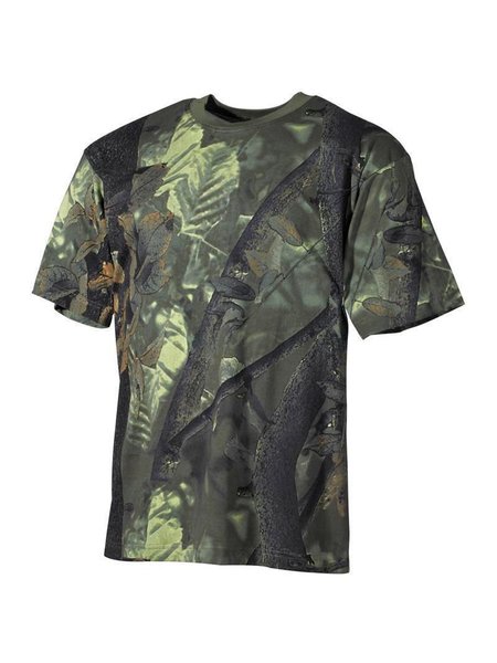 Os EUA a t-shirt, médio pobre, hunter - verde, 170 gr / m ²