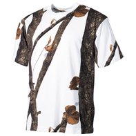 The US T-shirt, hunter - snow, half-poor, 170 g / m ²
