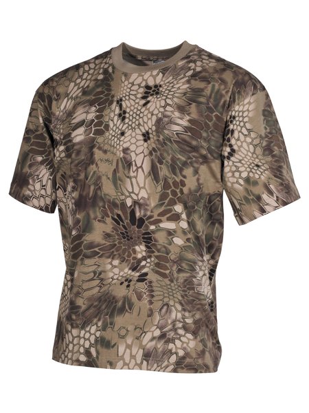 US T-Shirt, halbarm, snake FG, 170g/m²