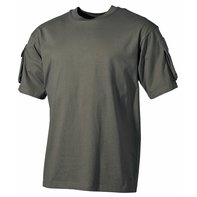 The US T-shirt, half-poor, olive, with sleeve pockets
