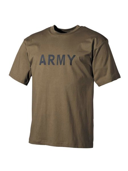 La camiseta, imprime, Army
