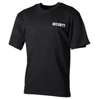 Camiseta, Negro, Security