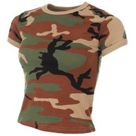 The US T-shirt, ladies, woodland