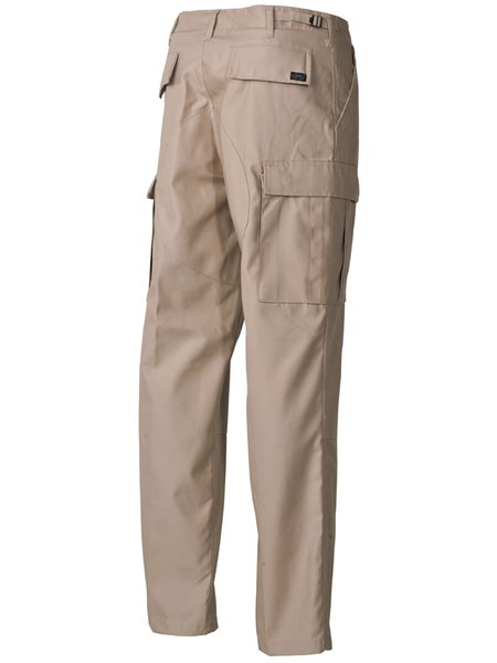 The US fight trousers BDU, khaki, with double knees, bottoms